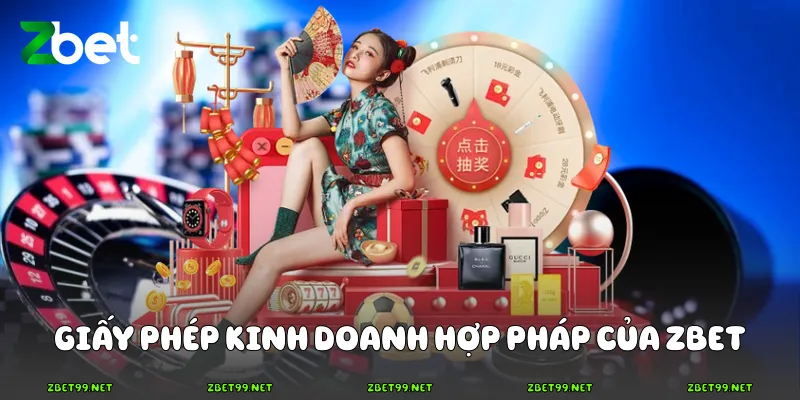 Giấy phép kinh doanh hợp pháp của Zbet